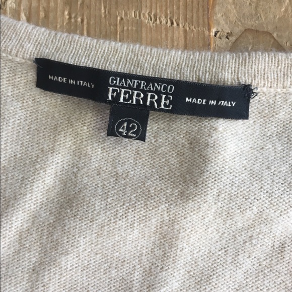 GIANFRANCO FERRE Cashmere sweater - Picture 7 of 7